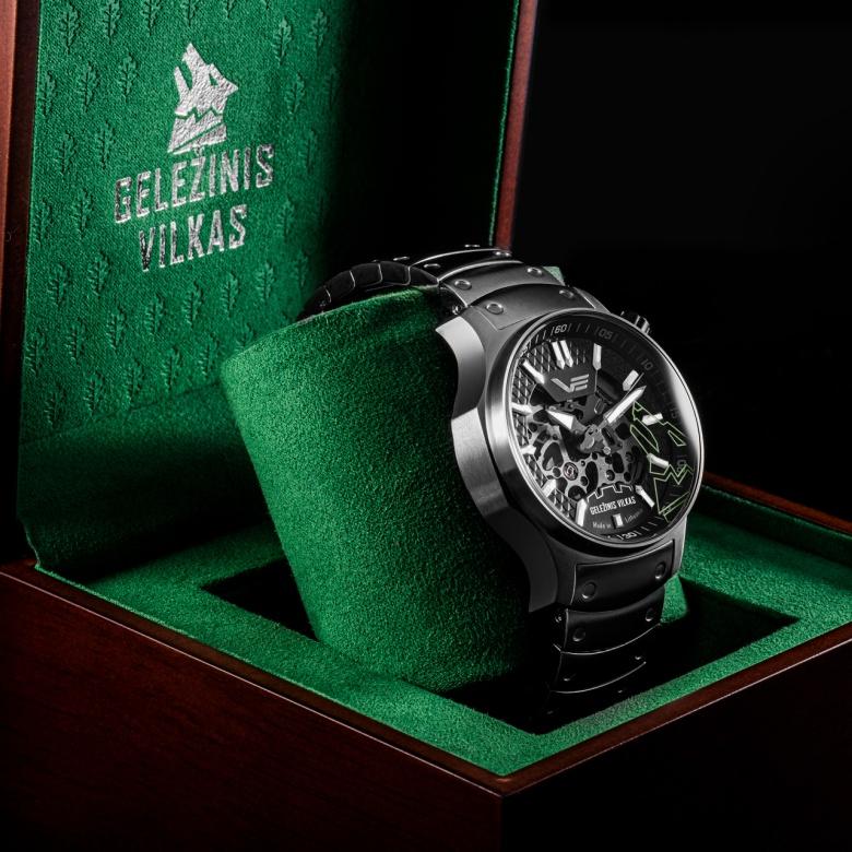 Vostok Europe Geležinis Vilkas Automatic Limited Edition pudełko