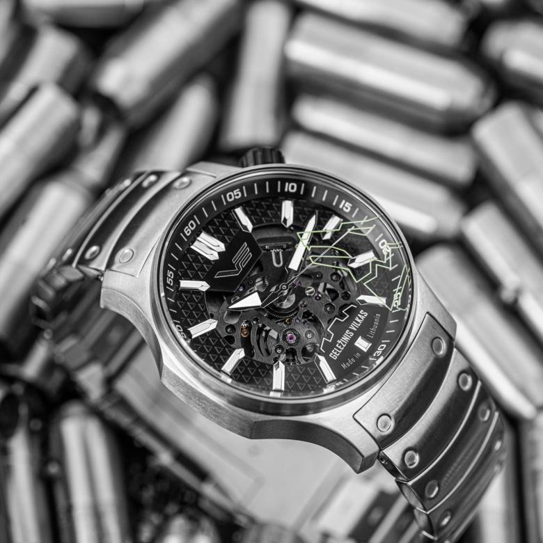 Vostok Europe Geležinis Vilkas Automatic Limited Edition tarcza