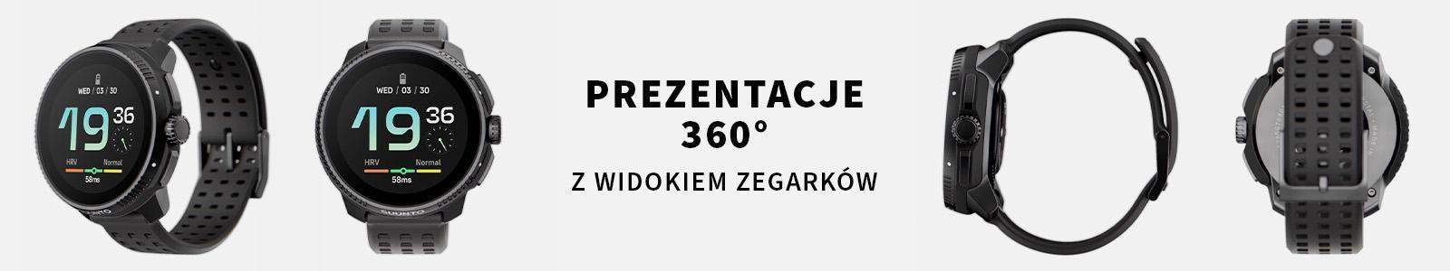 Własne prezentacje 360° z widokiem zegarków